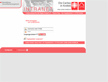 Tablet Screenshot of intranet.caritas-krefeld.de